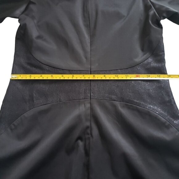 Designers Remix black party cocktail sheath dress sz 2 - Picture 9 of 10
